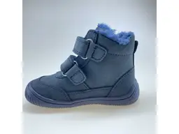 Barefoot modré teplé topánky Protetika TYREL Denim