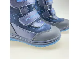 Modré teplé topánky Protetika Roky Navy