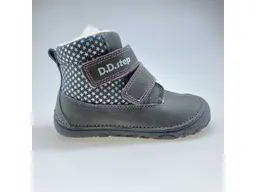 Teplé sivé barefoot topánky D.D.Step DVG022-W073-29B