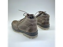Hnedé teplé vychádzkové topánky Askor A120-40