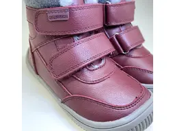 Barefoot zateplené topánočky Protetika Tamira bordo