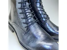 Čierne kožené členkové topánky Caprice 9-25203-29