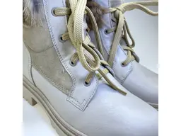 Béžové teplé členkové topánky Pollonus P5-1453-009