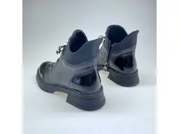 Čierne teplé členkové topánky Bombonella ASP055.500
