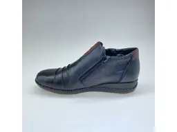 Čierne teplé členkové topánky Rieker 44266-00