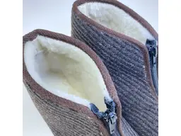 Domáce pohodlné textilné papuče EVA P-055