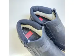 Čierne pohodlné teplé topánky Rieker 14820-00