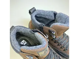 Hnedé pohodlné teplé topánky Rieker U0260-25