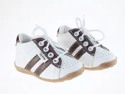 Detské dvoj-farebné kožené topánočky WANDA W019CH