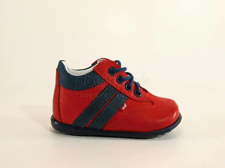 Červeno modré trendy topánočky EMEL