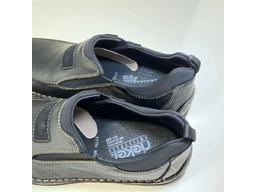 Široké čierne topánky Rieker 05363-00