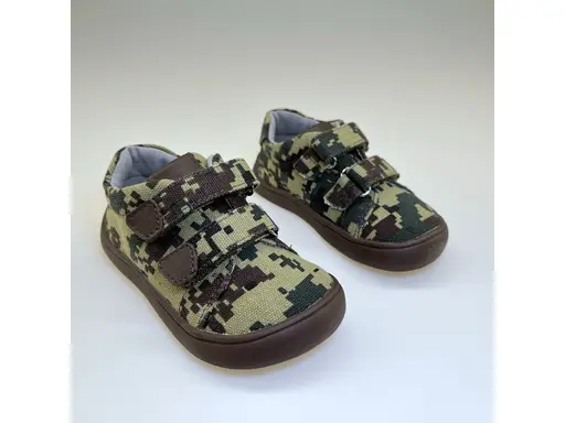 Roby Green detské zelené barefoot poltopánky