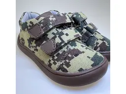 Roby Green detské zelené barefoot poltopánky