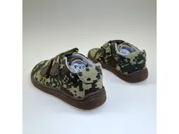 Roby Green detské zelené barefoot poltopánky