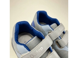 Sivé pohodlné botasky DRB223-F061-378A