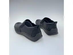 Pánske čierne širšie mokasíny Rieker 05264-00