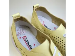 Dámske žlté letné poltopanky 52C2147