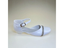 Detské biele sandále KMK416/S-10