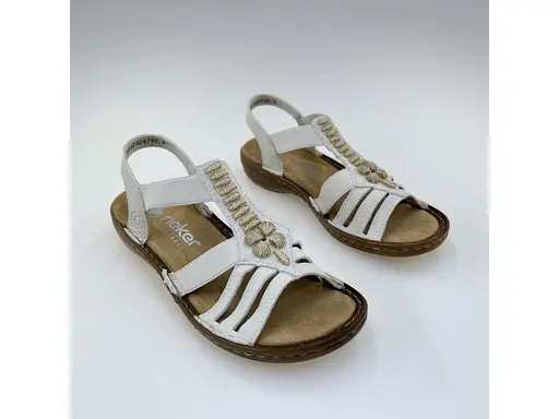 Dámske pohodlné béžové sandále 60806-80