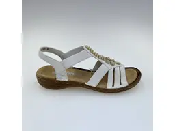 Dámske pohodlné béžové sandále 60806-80