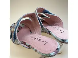 Dámske modré vsuvky NINO03