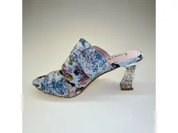 Dámske modré vsuvky NINO03