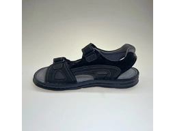 Pánske čierna sandale S60037