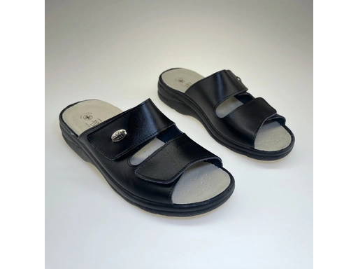 Pánske čierna zdravotné topánky S1775-60