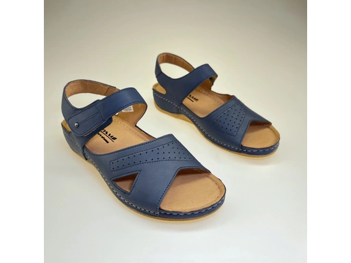 Dámske modré sandále P5-1517-001