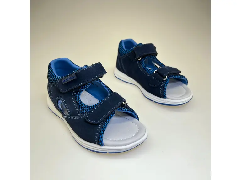 Detské modré sandále Brigs denim