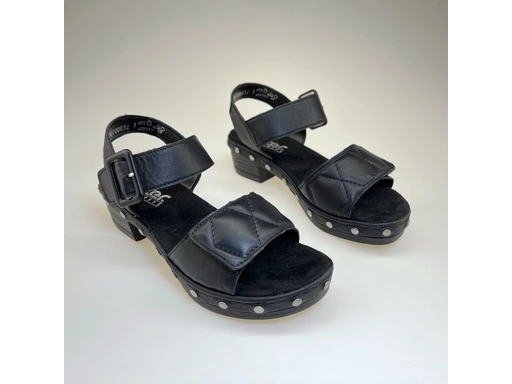 Dámske čierne sandále V6751-00