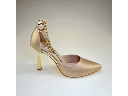 Dámske elegantné zlaté sandále ASPLM-2422