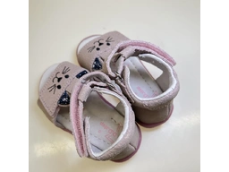 Detské letné sandalky ružové DSG023-G075-337