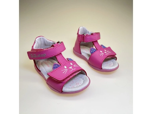 Detské letné sandalky ružové DSG023-G075-337B