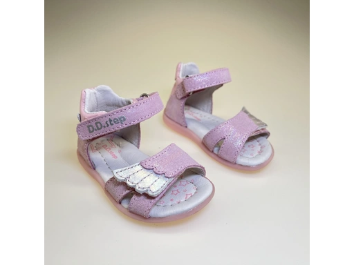 Detské letné sandalky ružové DSG023-G075-329