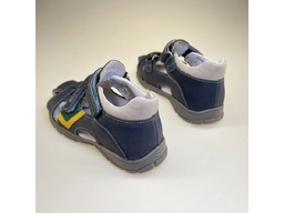 Detské letné sandalky sivé PSB123-DA05-1-399A