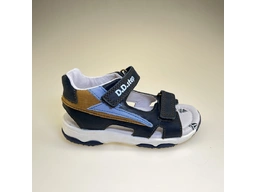 Detské letné sandalky modré DSB123-G064-387