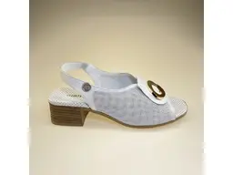Dámske biele letné sandále TRA1015