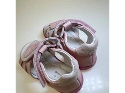 Detské ružové  sandálky DSG023-G075-397BW