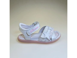 Detské biele  sandálky DSG123-G075-395B