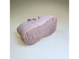 Detské ružové barefoot polosandálky DSG023-G077-360