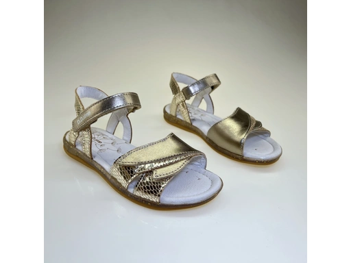 Detské zlaté  sandálky DSG223-G072-315A