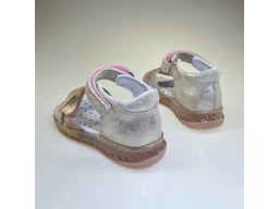 Detské zlato ružové  sandálky PSG223-DA05-1-373