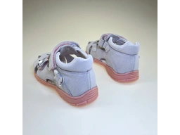 Detské sivé  sandálky PSG223-DA05-1-386A