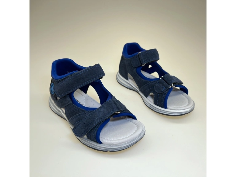 Detské modré sandále Tobias Navy