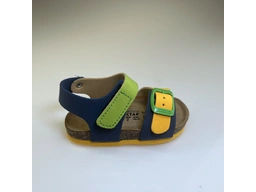 Detské modro farebné sandále 845V/TR-90