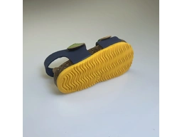 Detské modro farebné sandále 845V/TR-90