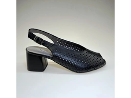 Dámske čierne sandále K3417-60