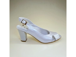 Dámske biele sandále K3365/7008-10