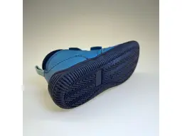 Detské celé modré barefoot topánky Tendo Denim